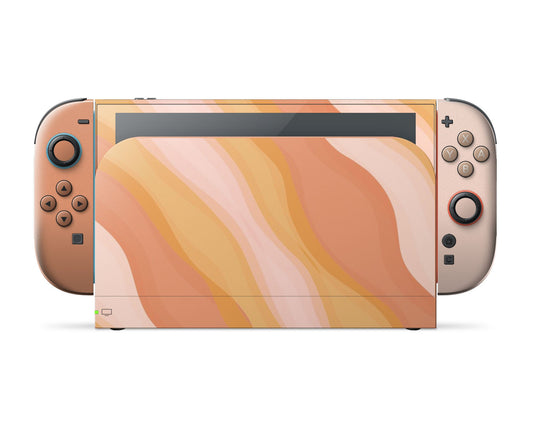 Lux Skins Nintendo Switch 2 Sunset in Santorini Classic no logo Skins - Pattern Abstract Skin