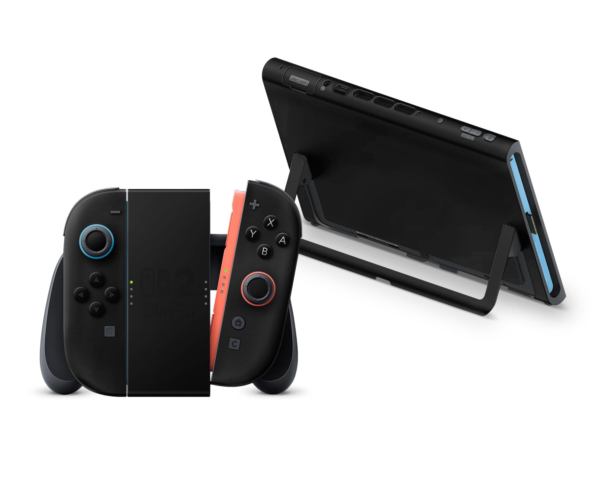 Matte Black Nintendo Switch 2 Skin – Lux Skins Official
