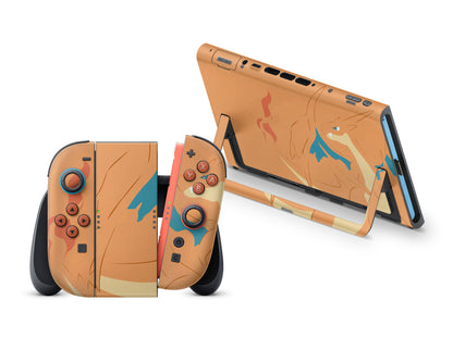 Pokemon Charizard Minimalist Nintendo Switch 2 Skin