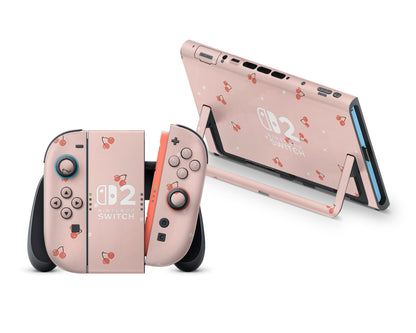 Animal Crossing Cherry Nintendo Switch 2 Skin
