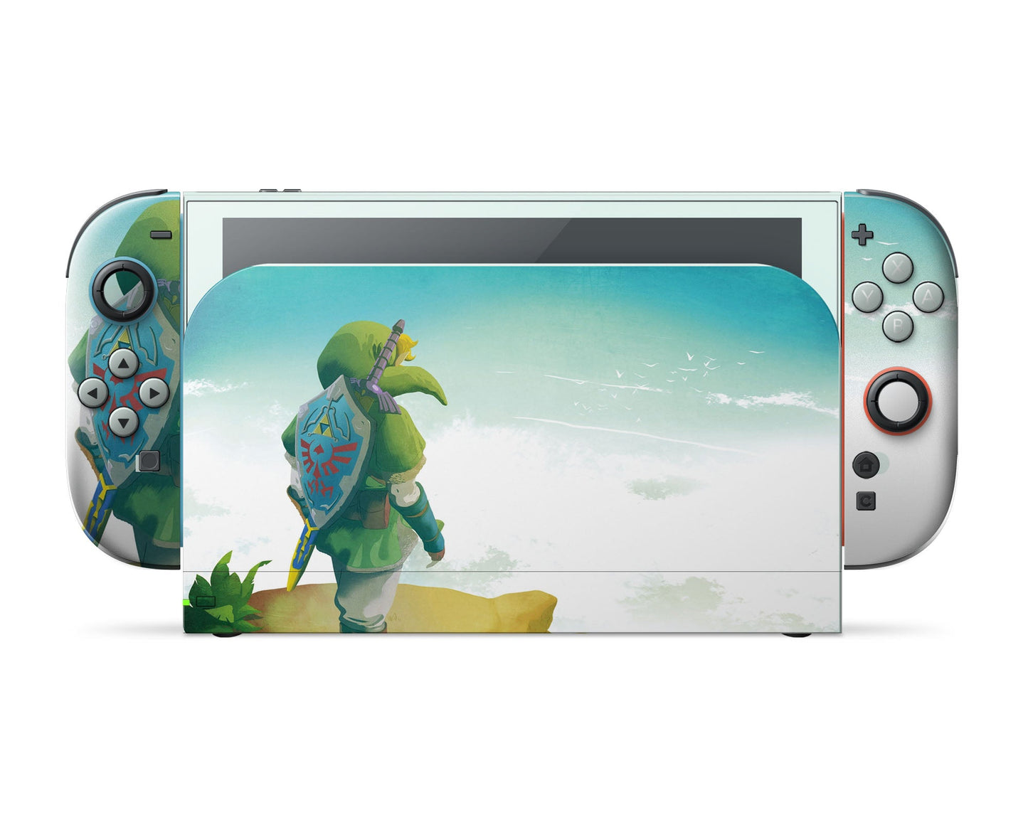 Lux Skins Nintendo Switch 2 Legend of Zelda Minimalist Full Set Skins - Pop culture Zelda Skin