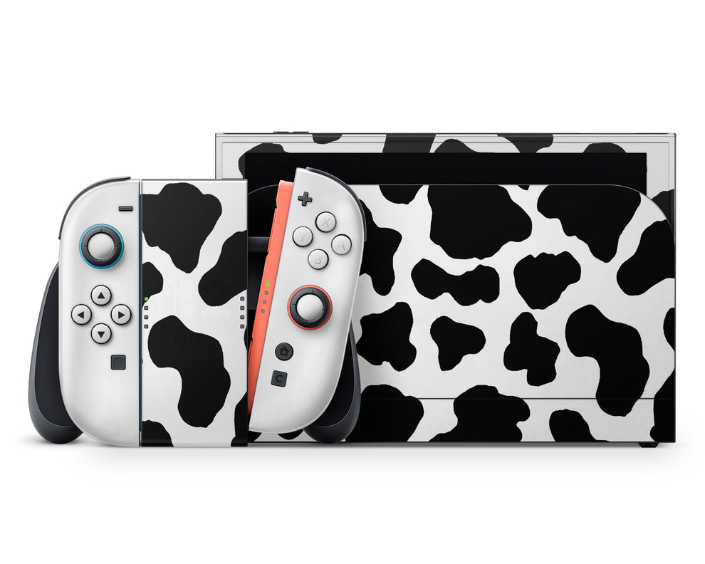 Cow Print Nintendo Switch 2 Skin – Lux Skins Official