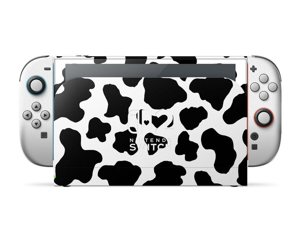 Cow Print Nintendo Switch 2 Skin – Lux Skins Official