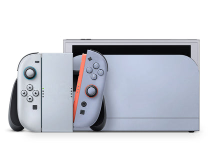Lux Skins Nintendo Switch 2 Winter Wonderland Classic no logo Skins - Solid Colours Colour Blocking Skin