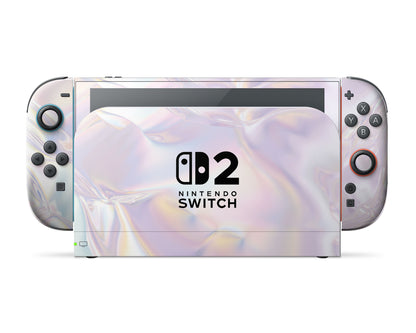 Iridescent Crystal Nintendo Switch 2 Skin