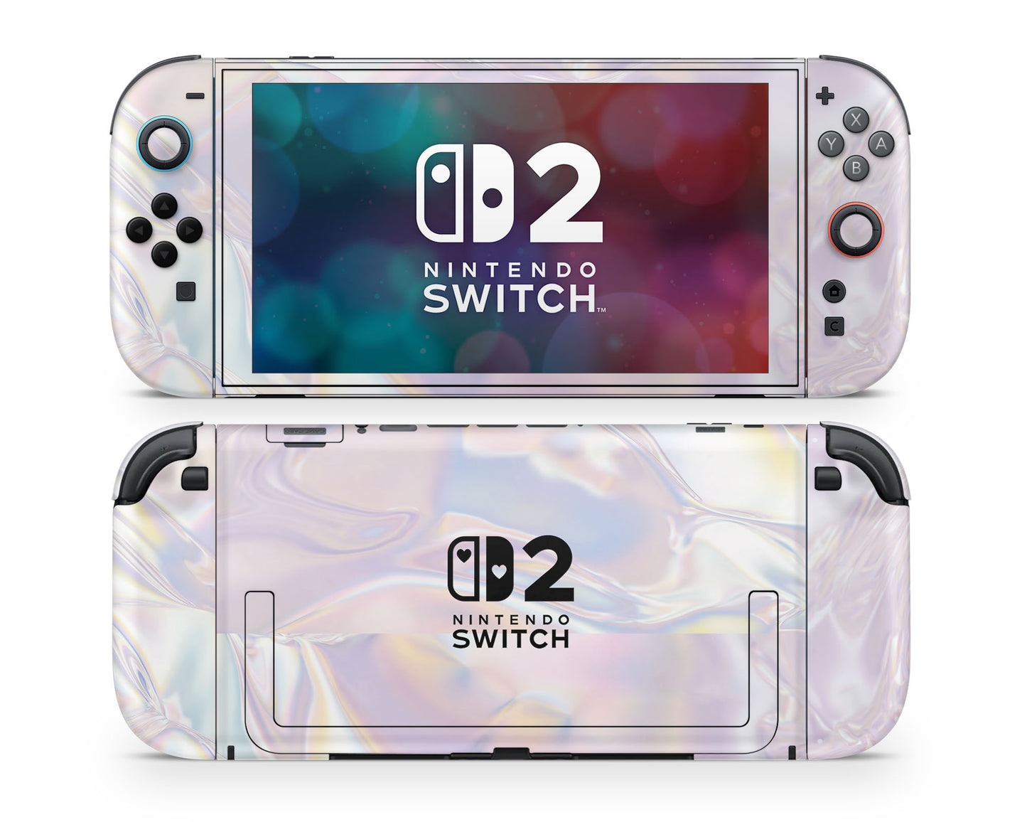 Iridescent Crystal Nintendo Switch 2 Skin