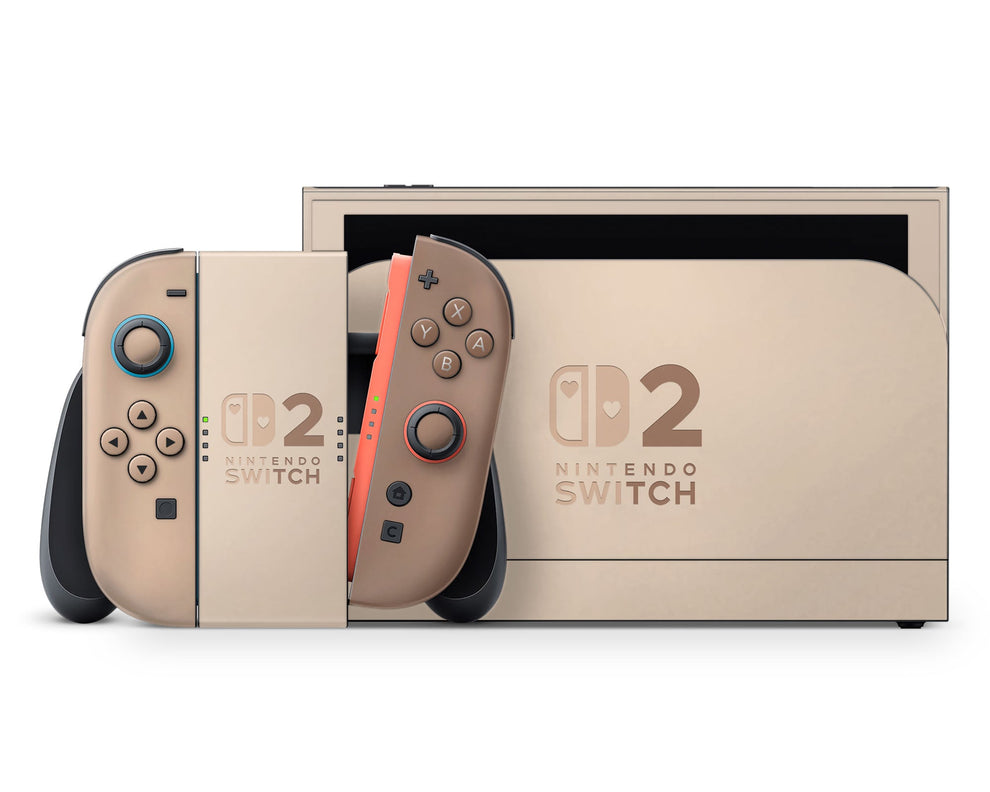 Iced Latte Nintendo Switch 2 Skin – Lux Skins Official