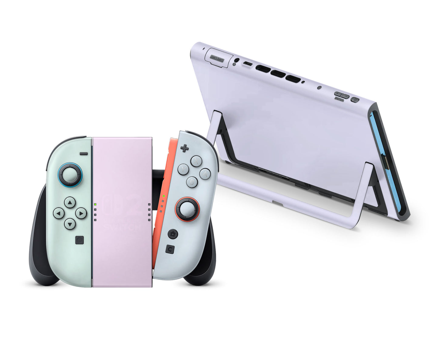 Pastel Macaron Teaparty Nintendo Switch 2 Skin