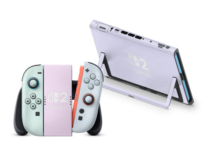 Pastel Macaron Teaparty Nintendo Switch 2 Skin