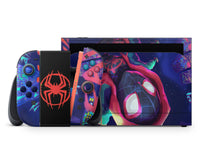 Spiderman Spiderverse Miles Morales Nintendo Switch 2 Skin