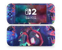 Spiderman Spiderverse Miles Morales Nintendo Switch 2 Skin