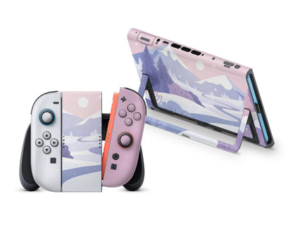 Dreamy Arctic Christmas Nintendo Switch 2 Skin