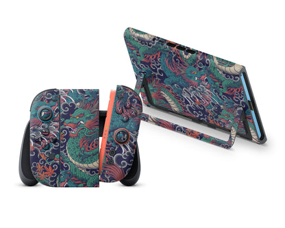 Dragon Time Pattern Nintendo Switch 2 Skin