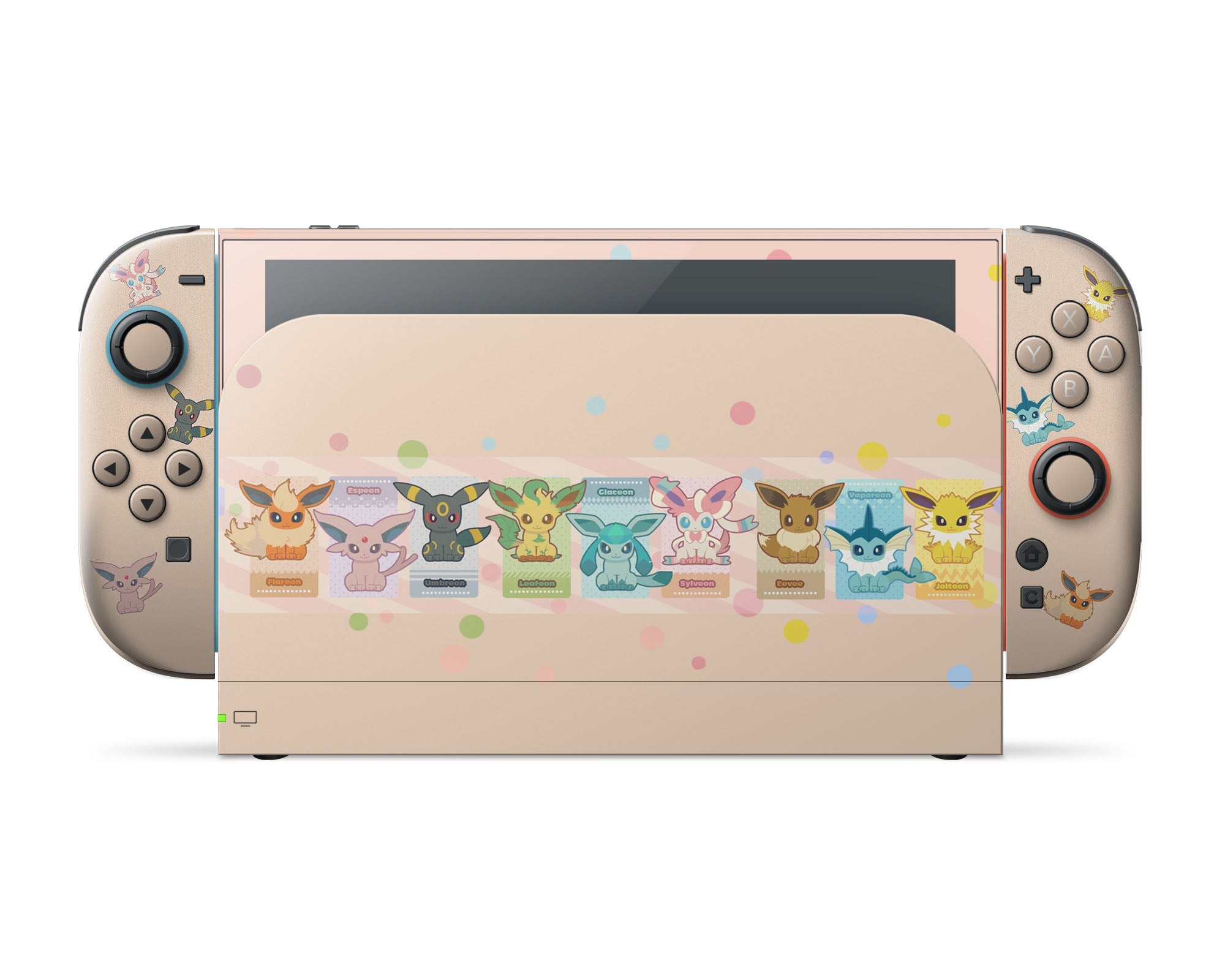 Pokemon Cute Eevee Evolution Nintendo Switch 2 Skin – Lux Skins