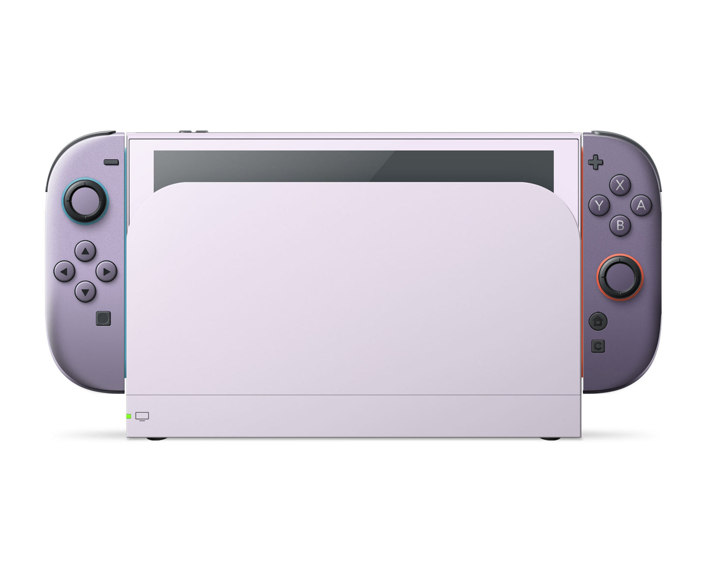 Lux Skins Nintendo Switch 2 Purple Dream Classic no logo Skins - Solid Colours Colour Blocking Skin