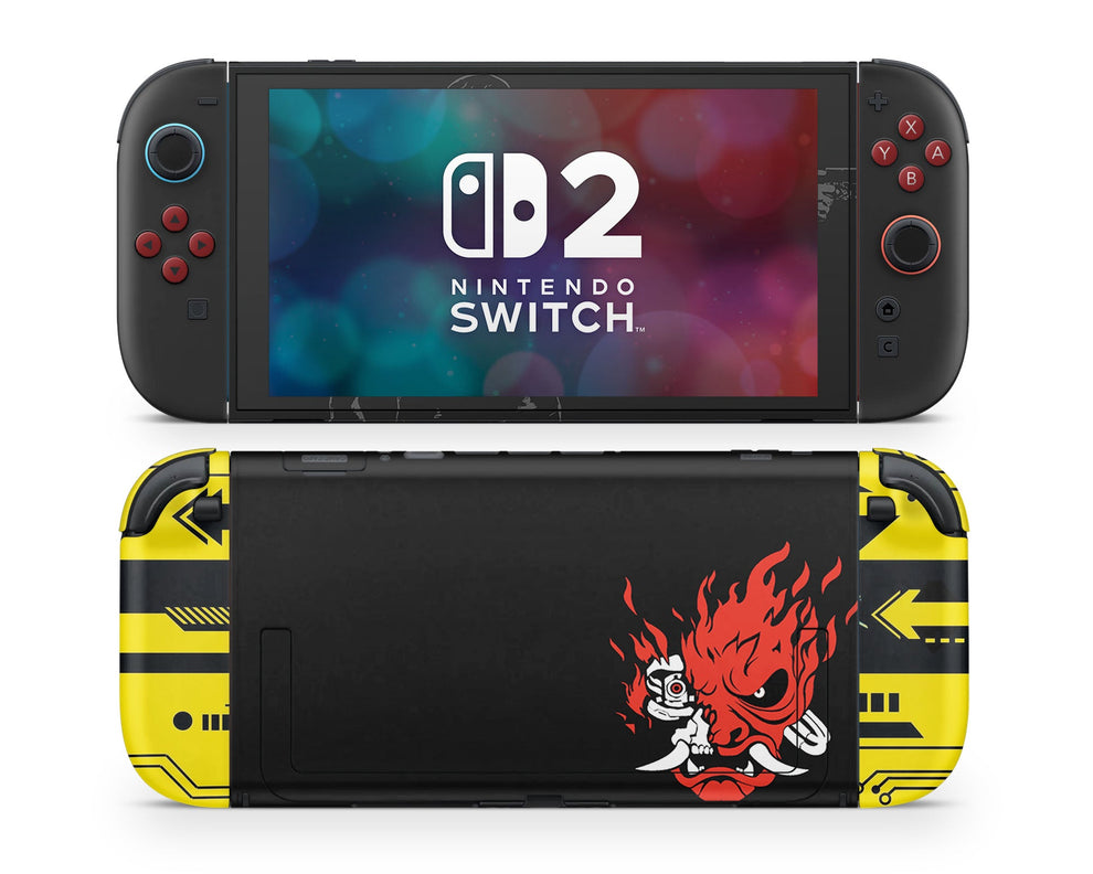 Cyberpunk 2077 Samurai Jacket Nintendo Switch 2 Skin – Lux Skins Official