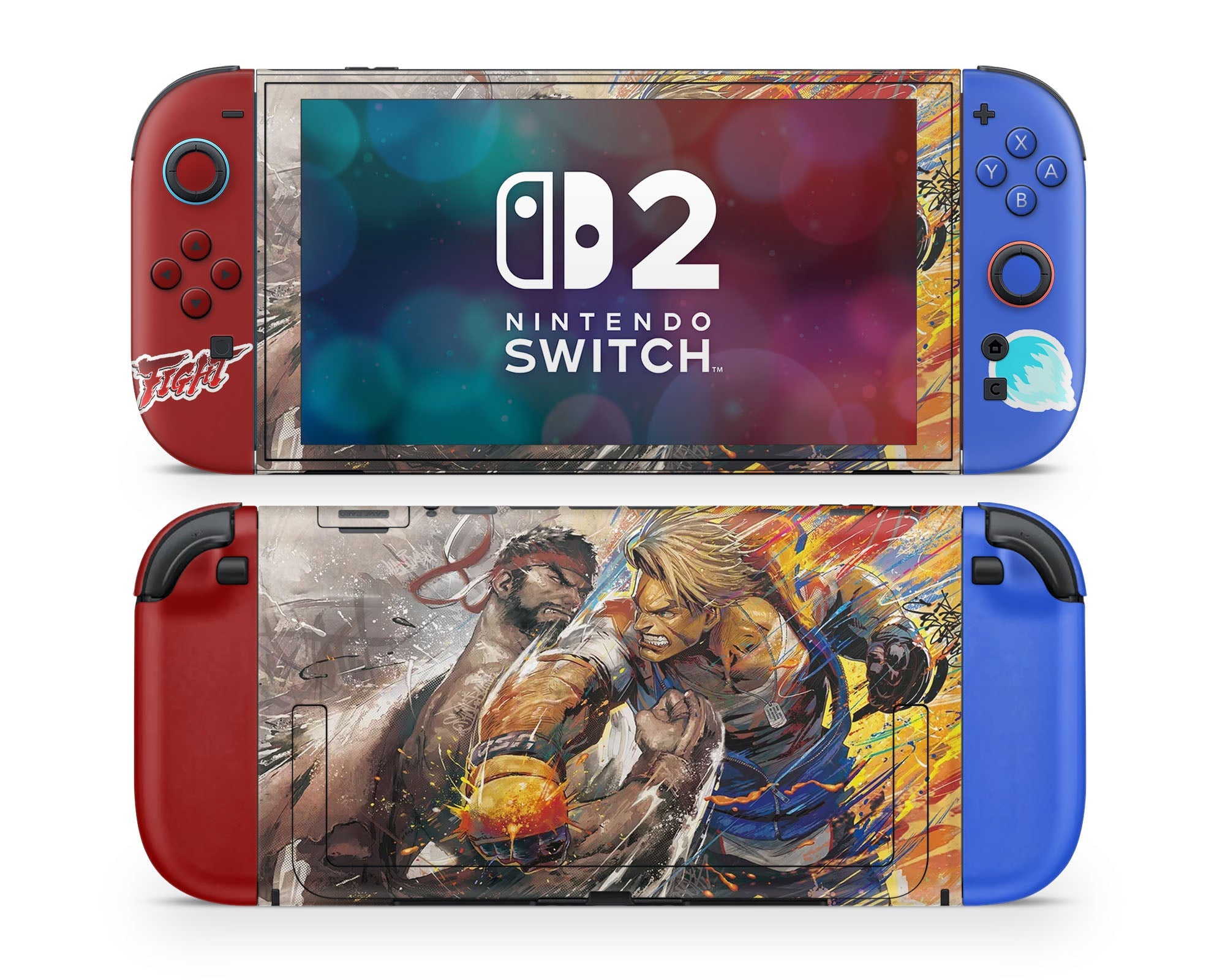 Street Fighter Nintendo Switch 2 Skin – Lux Skins Official