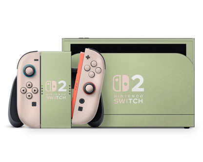 Lux Skins Nintendo Switch 2 Strawberry Matcha Nintendo logo Skins - Pattern Fruits Skin