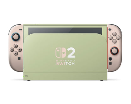 Lux Skins Nintendo Switch 2 Strawberry Matcha Hearts logo Skins - Pattern Fruits Skin