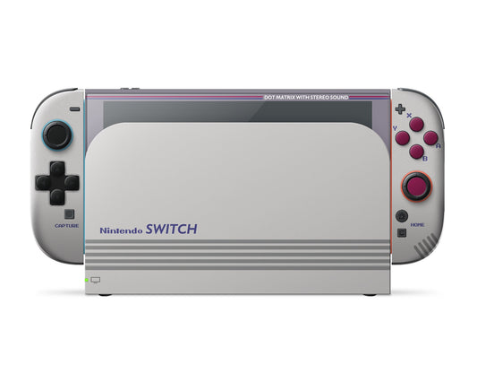 Lux Skins Nintendo Switch 2 Retro Game Boy Full Set Skins - Pop culture Retro Skin