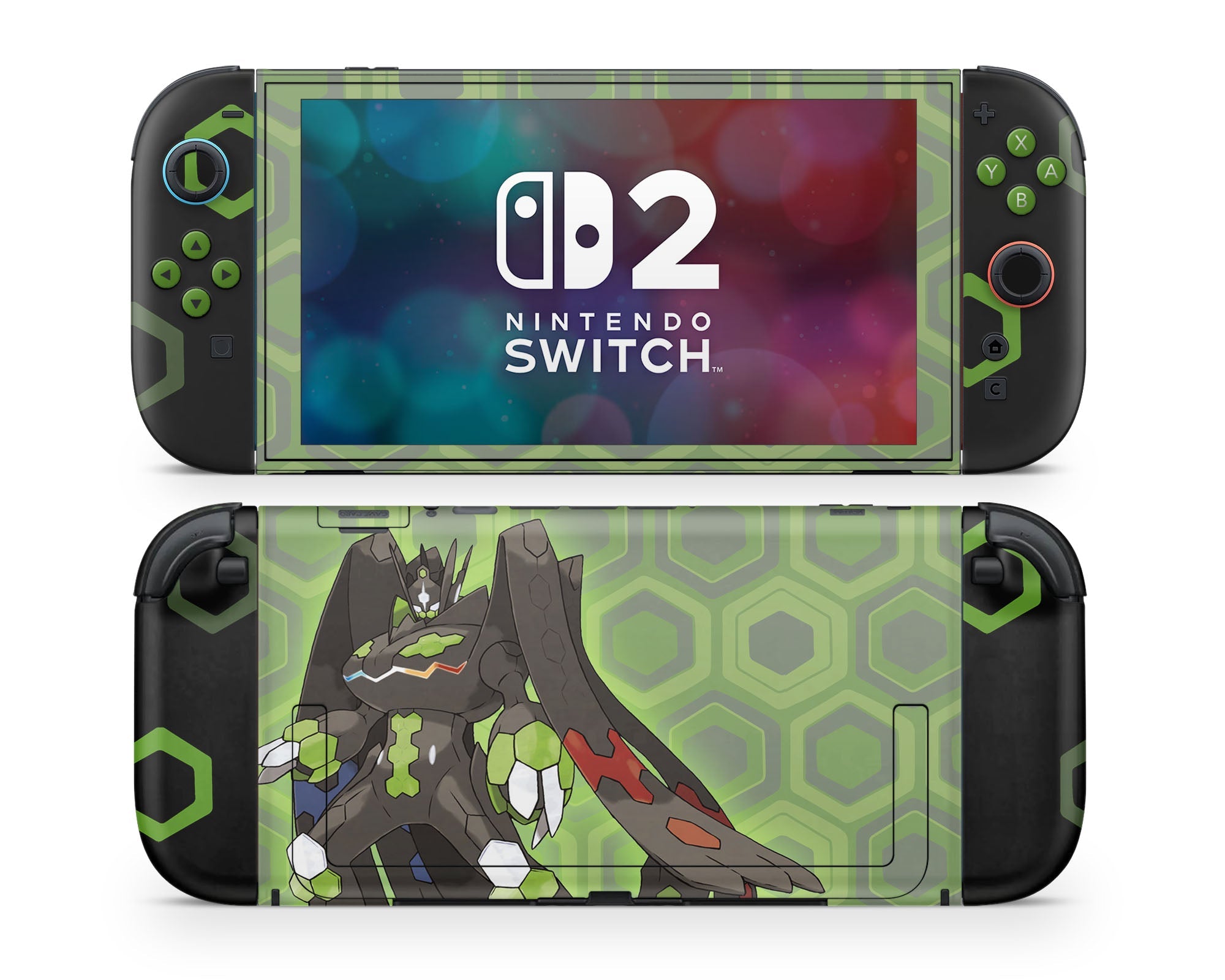 Zygarde Minimalist Pokemon Z-A Nintendo Switch 2 Skin – Lux Skins