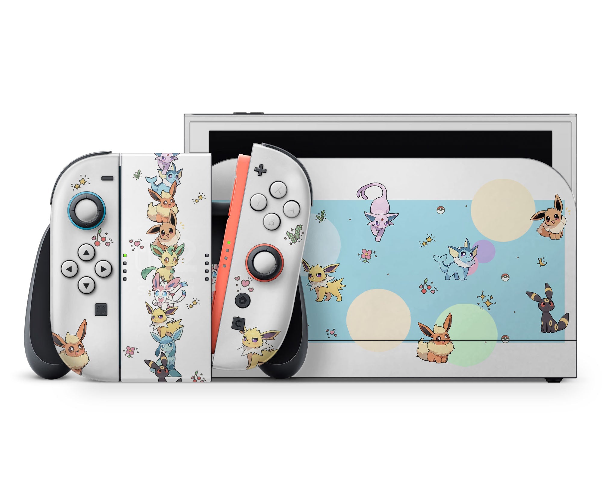 Nintendo Switch イーブイデザイン Everspark Eeveelution Nintendo Switch 2 Skin – Lux Skins Official
