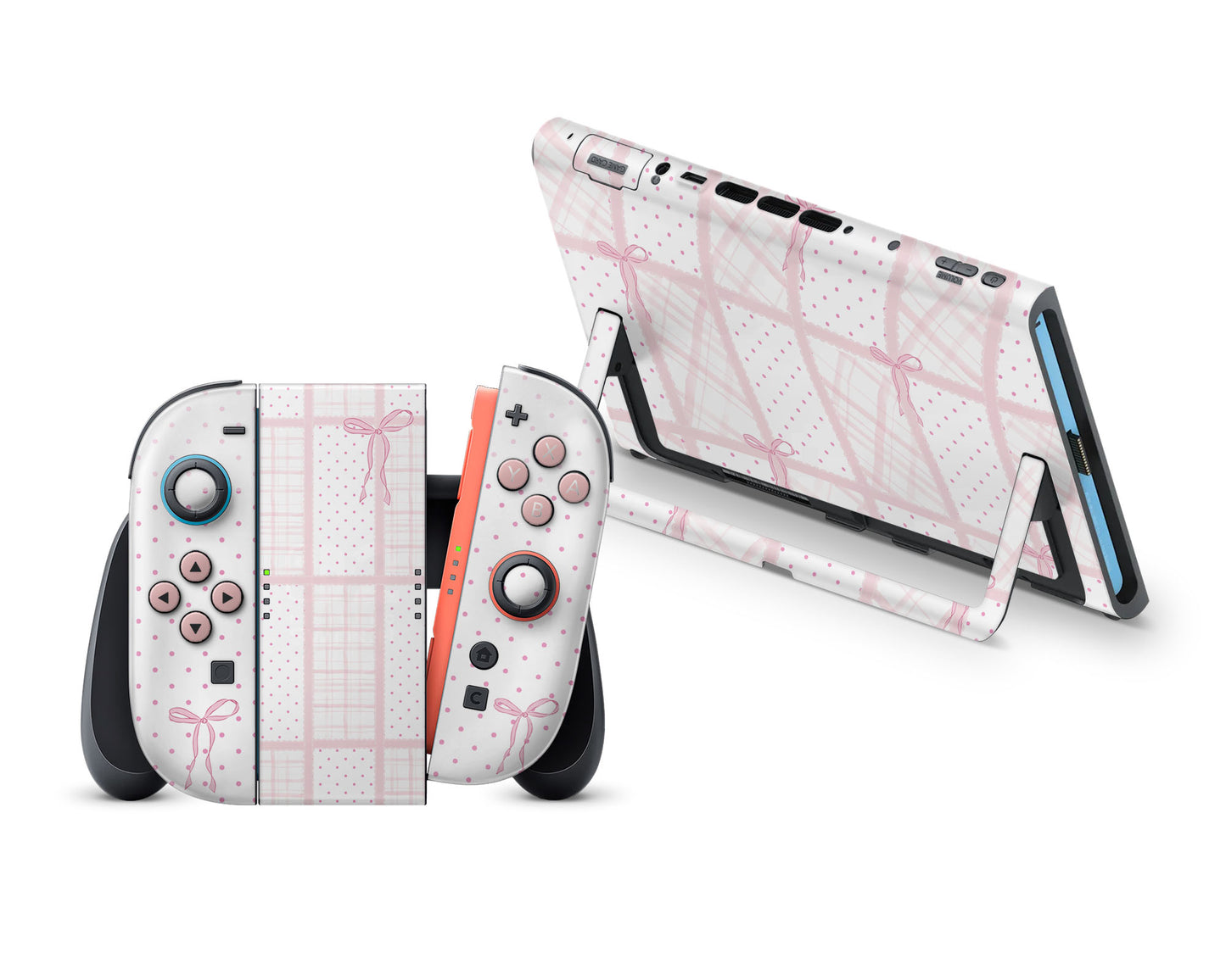 Cute Pink Bow Nintendo Switch 2 Skin