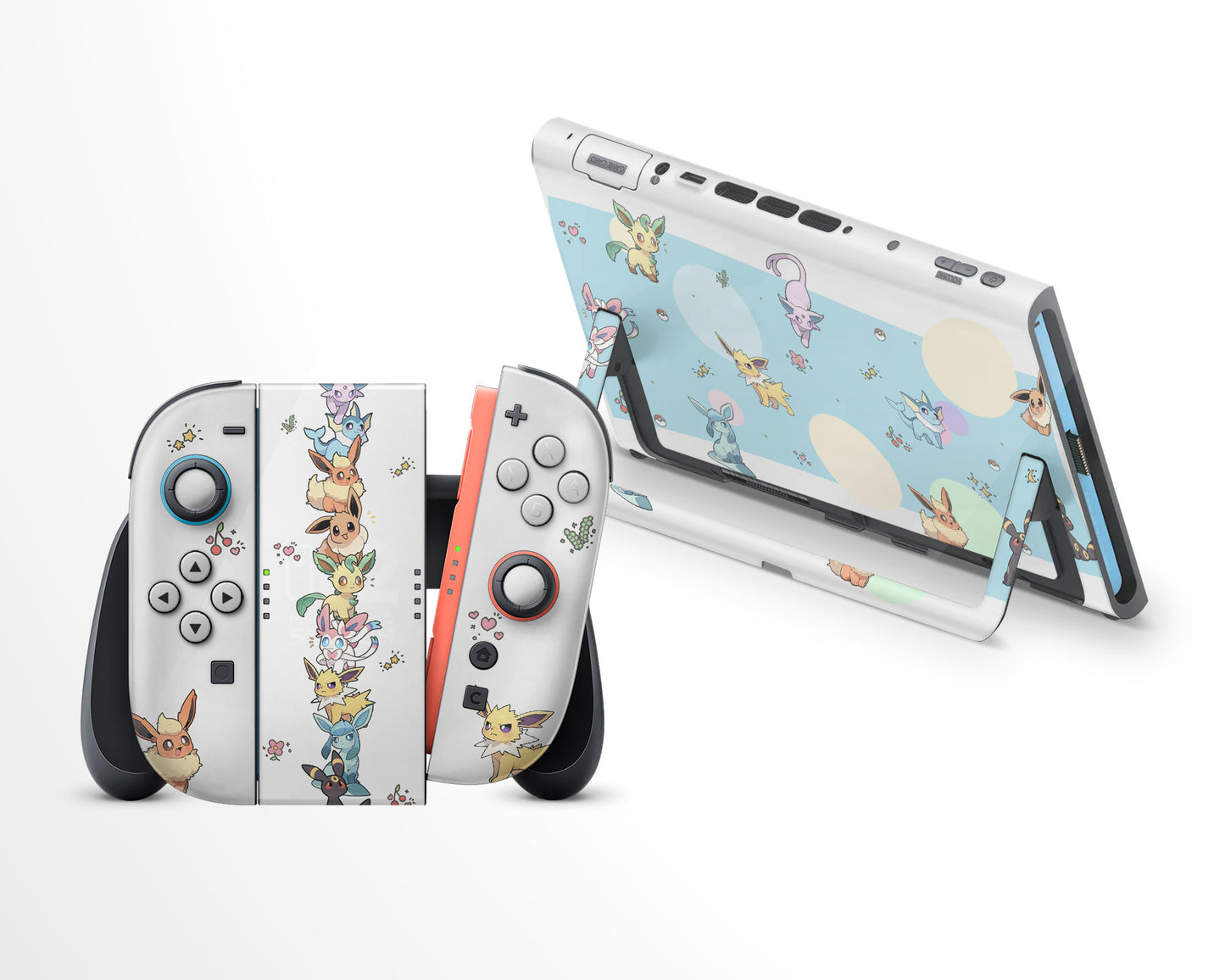 Eeveelution Pattern Nintendo Switch 2 Skin