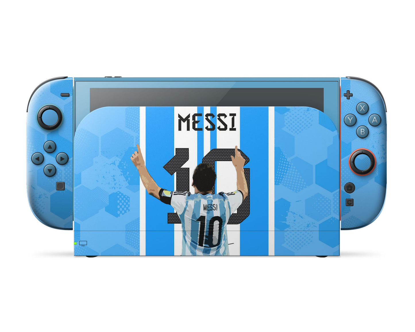 Lux Skins Nintendo Switch 2 Lionel Messi Full Set Skins - Sports Soccer Skin