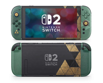 Lux Skins Nintendo Switch 2 Zelda Limited Edition Inspired Joycons Only Skins - Pop culture Zelda Skin