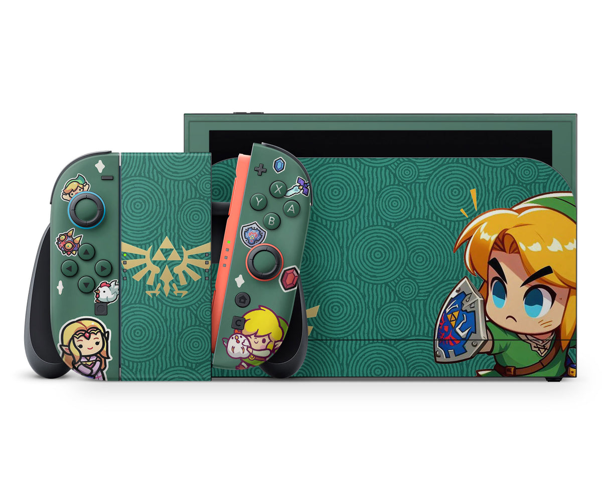 Chibi Zelda Nintendo Switch 2 Skin