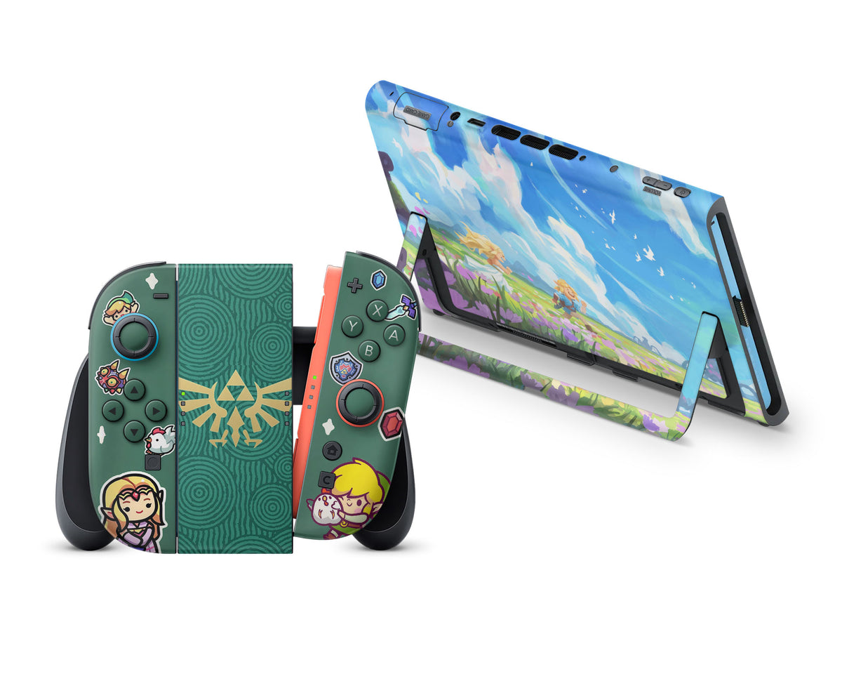 Chibi Zelda Nintendo Switch 2 Skin