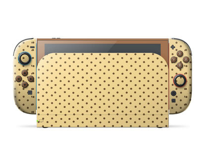 Brown Spots Pattern Nintendo Switch 2 Skin