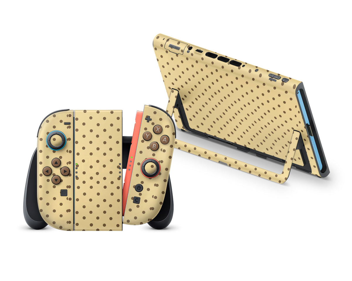Brown Spots Pattern Nintendo Switch 2 Skin