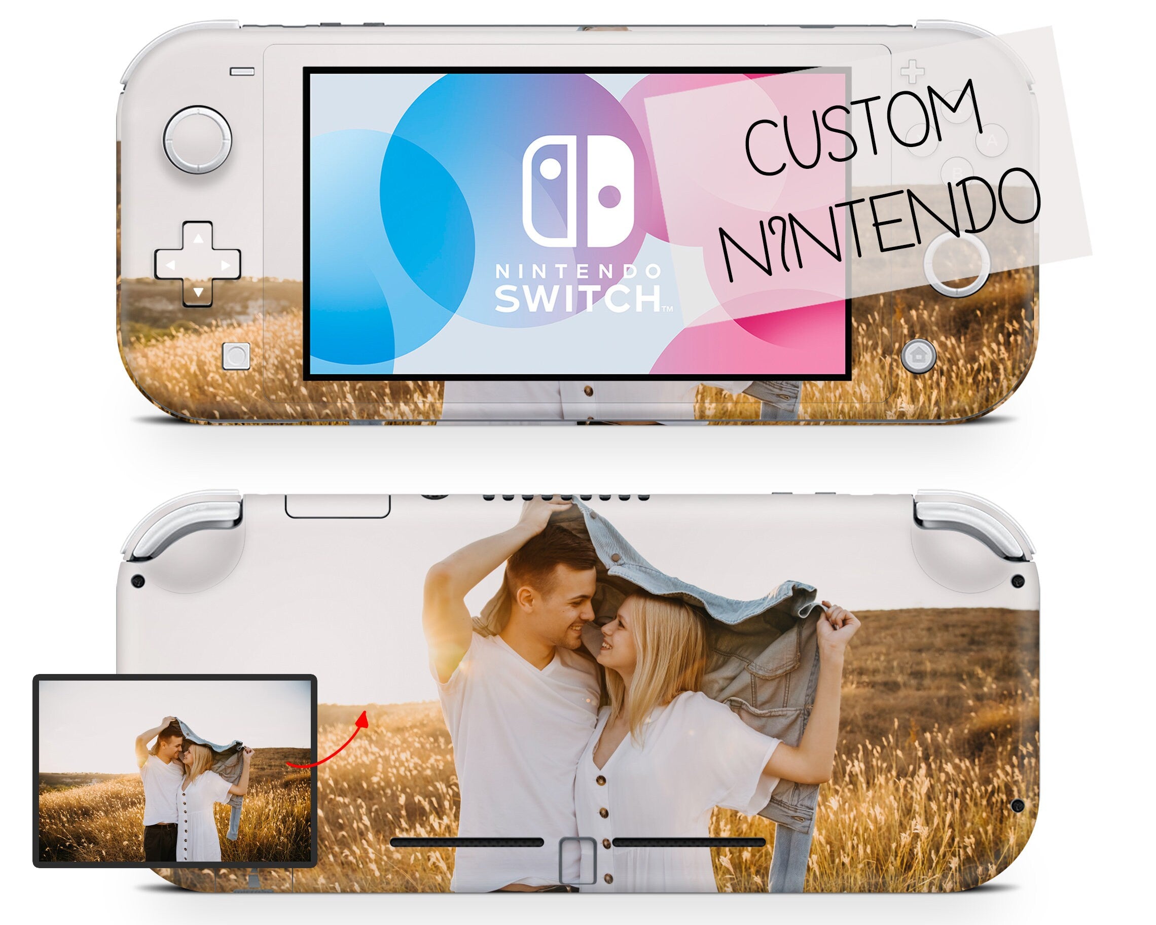 Create Your Own Nintendo Switch Lite Skin – Lux Skins Official