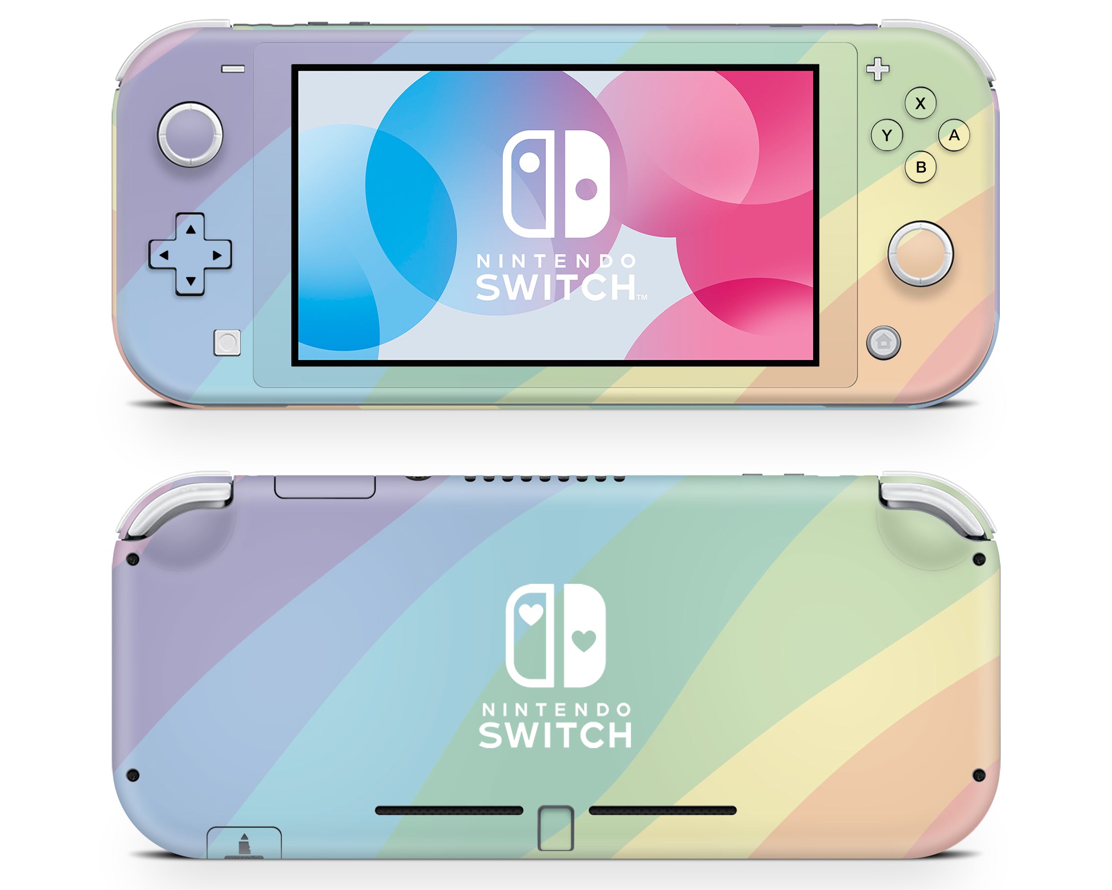 LGBT Rainbow Nintendo Switch Lite Skin – Lux Skins Official