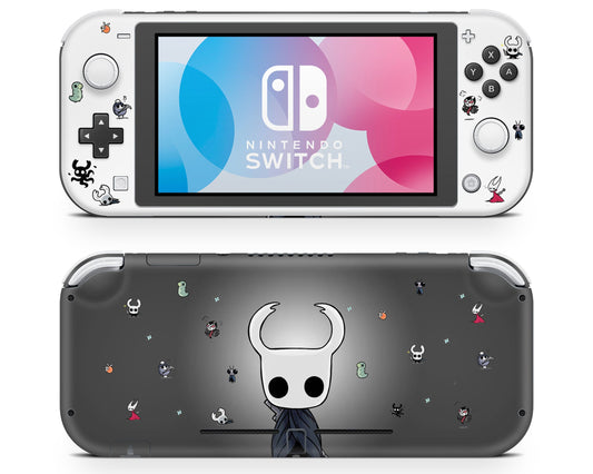 Lux Skins Nintendo Switch Lite Miniature Hollow Knight Full Set Skins - Pop culture Hollow Knight Skin
