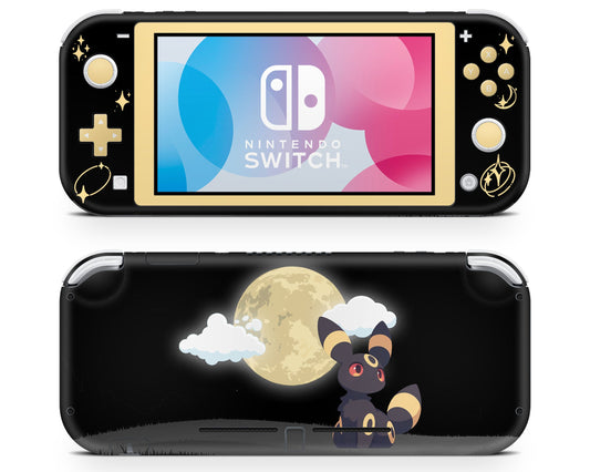 Lux Skins Nintendo Switch Lite Pokemon Umbreon Full Set Skins - Pop culture Pokemon Skin
