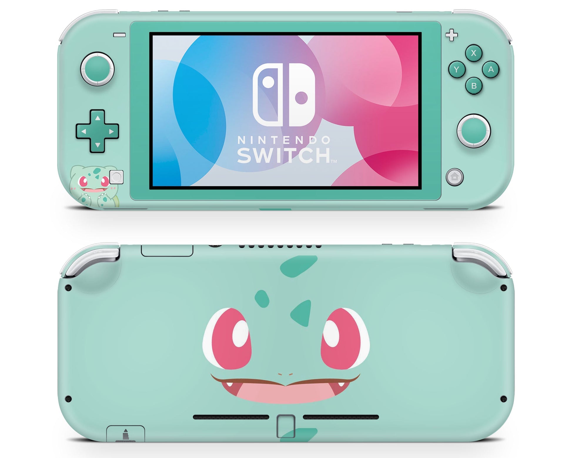 Lux Skins Nintendo Switch Lite Pokemon Bulbasaur Full Set Skins - Pop culture Pokemon Skin
