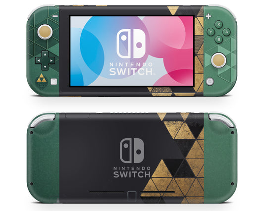 Lux Skins Nintendo Switch Lite Zelda Limited Edition Inspired Full Set Skins - Pop culture Zelda Skin