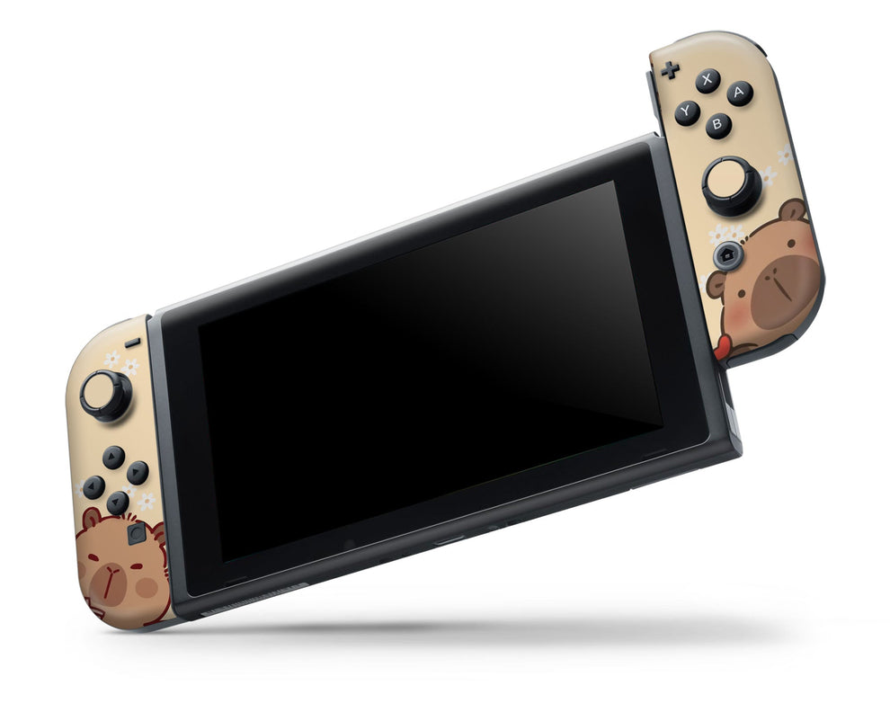 Cute Capybara Nintendo Switch OLED Skin – Lux Skins Official