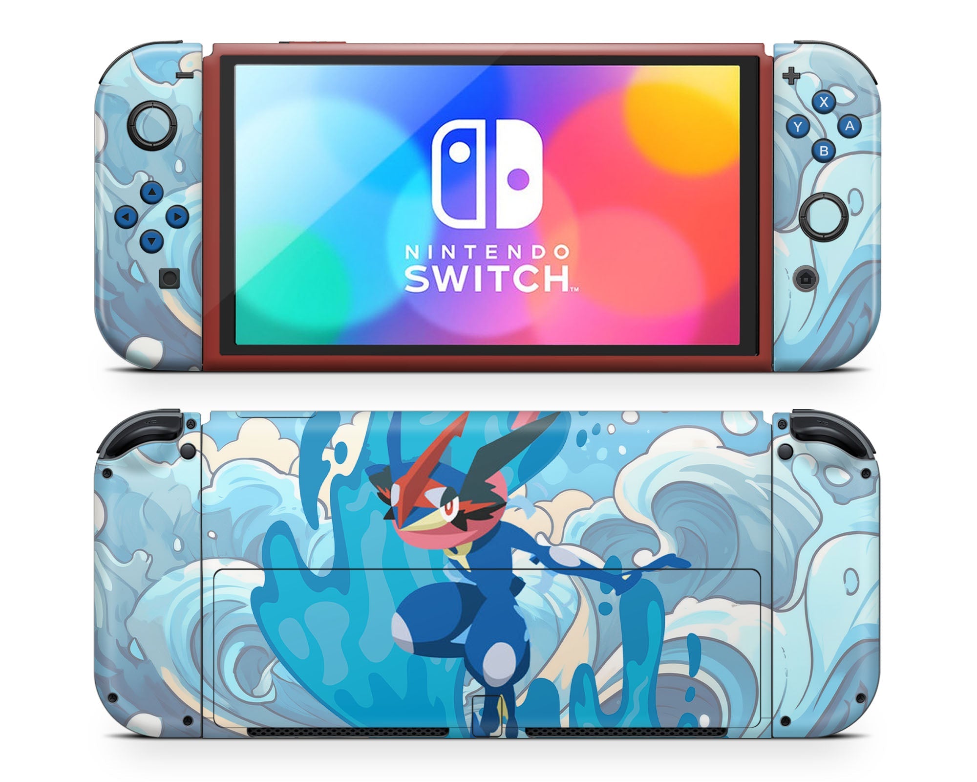Pokemon Greninja Nintendo Switch OLED Skin – Lux Skins Official