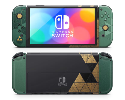 Lux Skins Nintendo Switch OLED Zelda Limited Edition Inspired Joycons Only Skins - Pop culture Zelda Skin