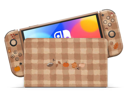 Sweater Weather Nintendo Switch OLED Skin