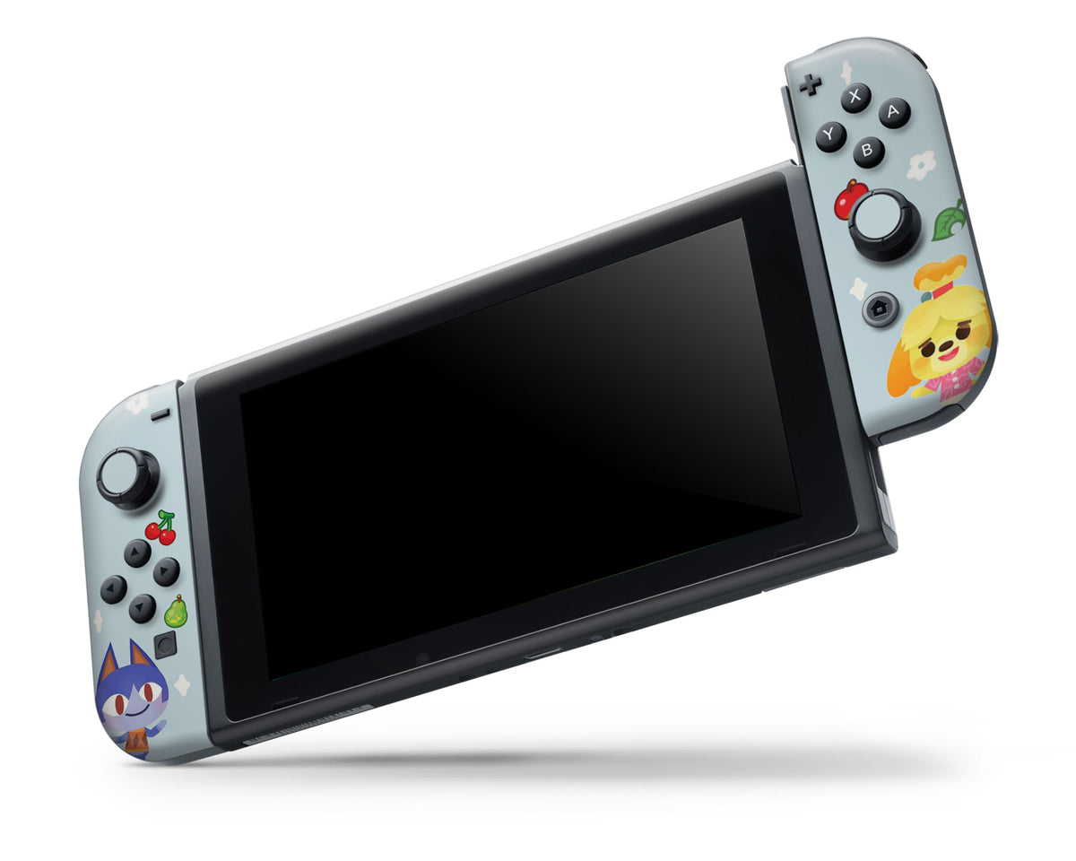 Animal Crossing New Horizon Pattern Nintendo Switch OLED Skin