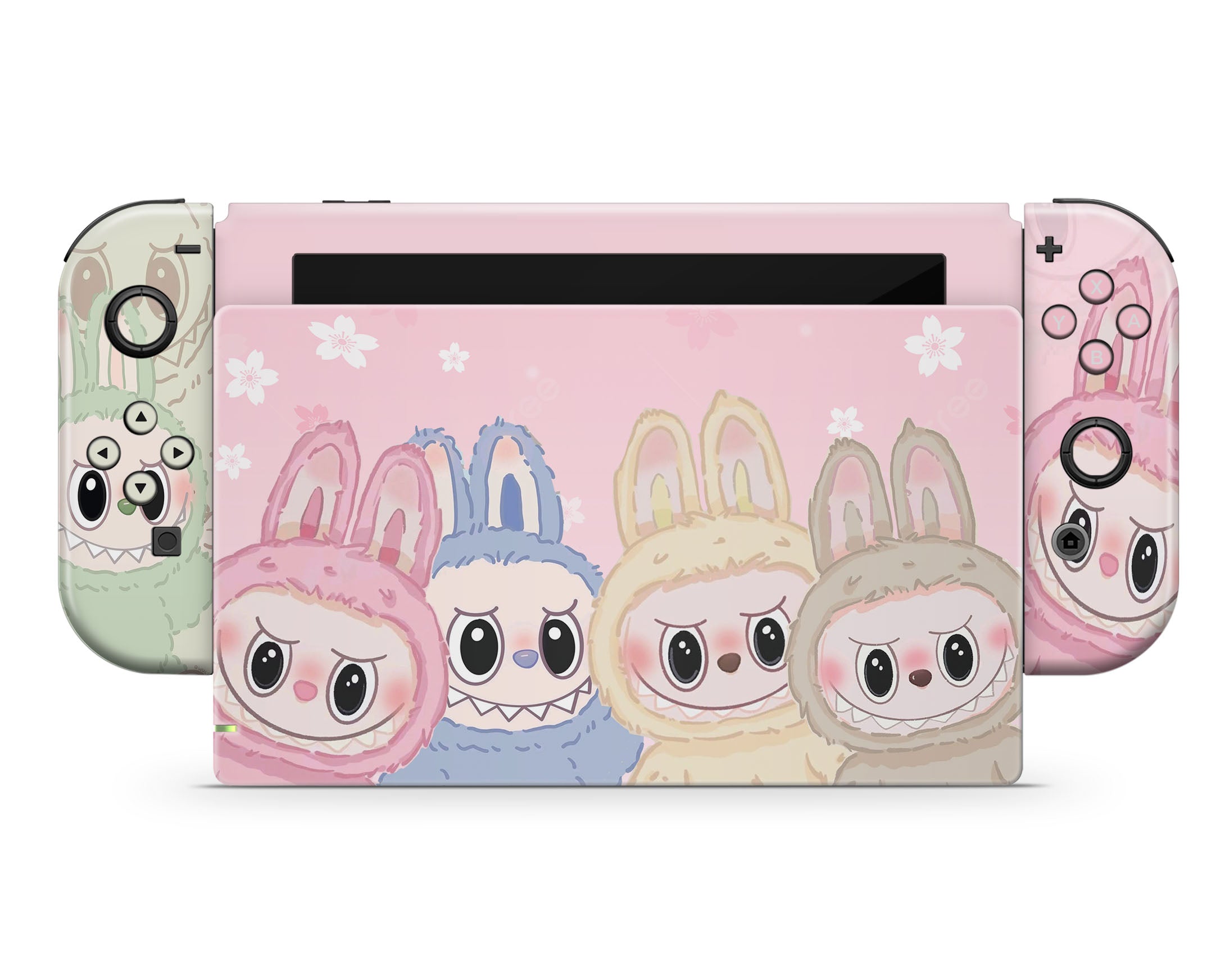 Nintendo Switch labubu Cute Labubu Nintendo Switch Skin – Lux Skins Official