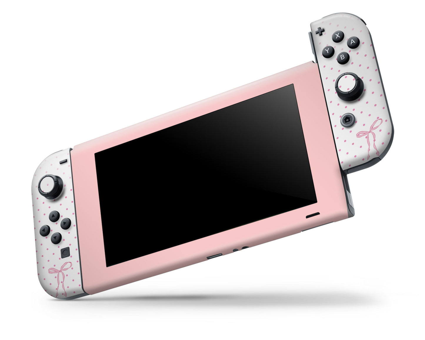 Cute Pink Bow Nintendo Switch Skin
