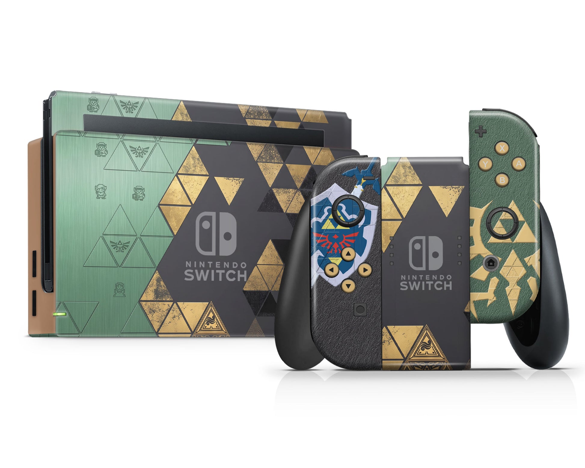 Lux Skins Nintendo Switch Legend of Zelda Full Set Skins - Pop culture Zelda Skin