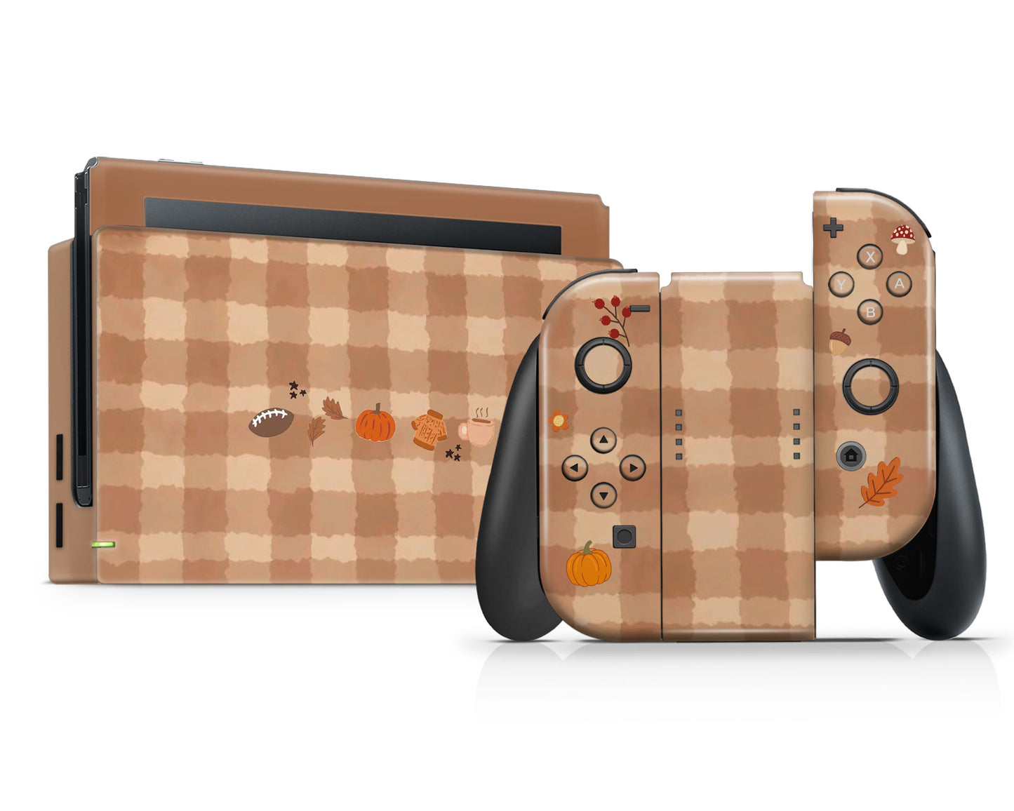 Lux Skins Nintendo Switch Sweater Weather Full Set Skins - Art Artwork Skin