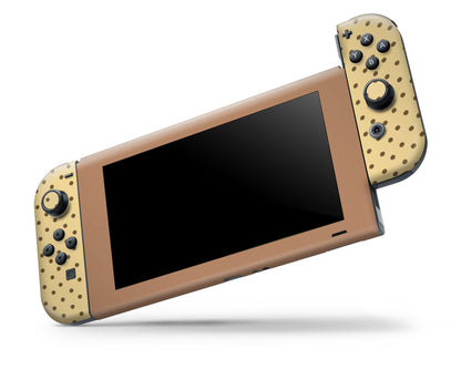 Cute Capybara Orange Nintendo Switch Skin